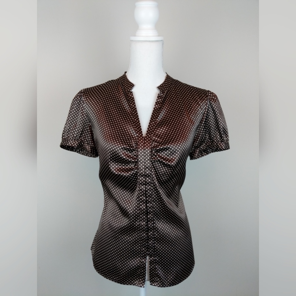 Polka dot blouse size M